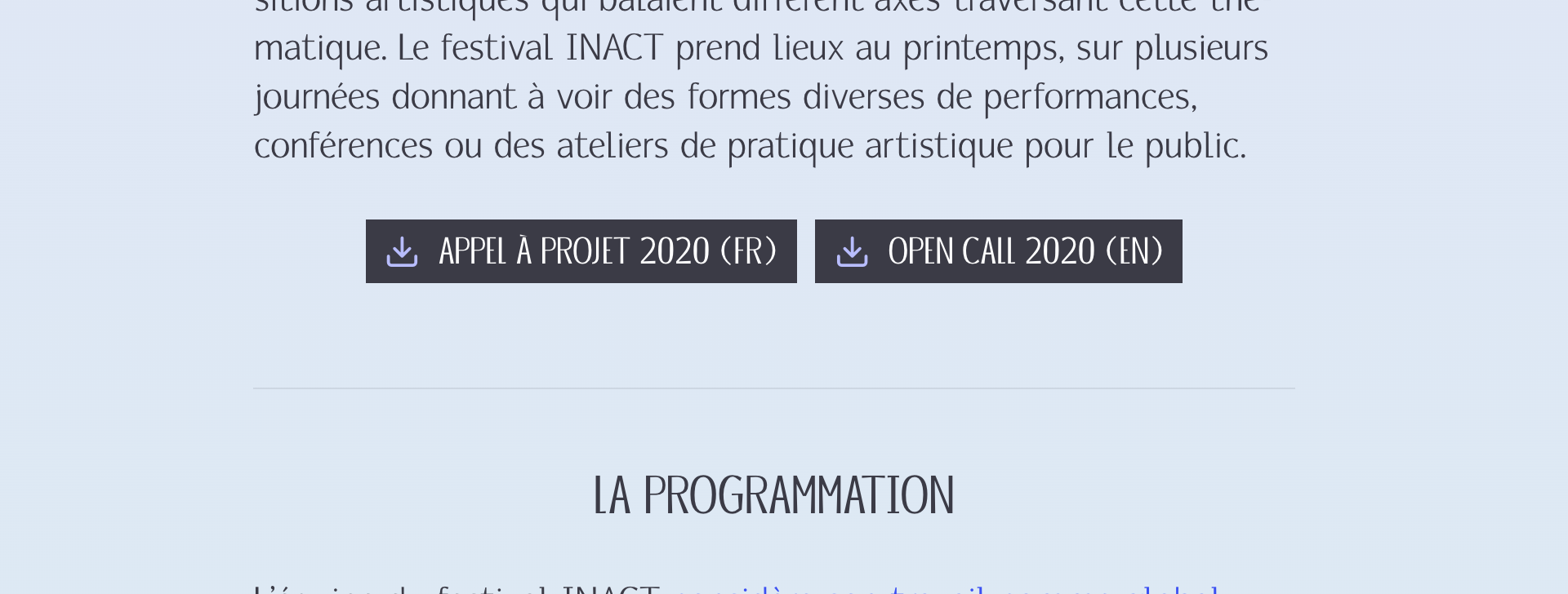 Bloc Téléchargement