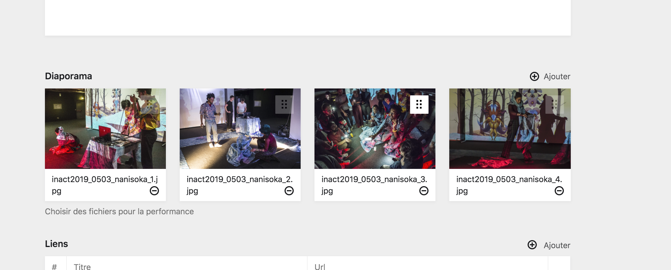 Forumlaire de séléction de plusieurs fichiers